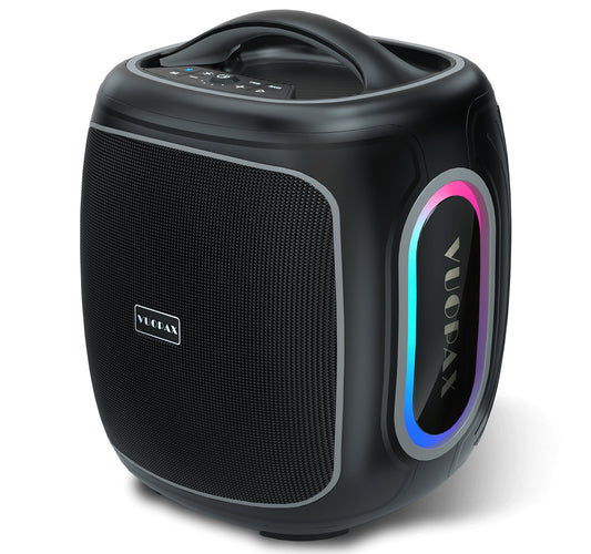Portable Bluetooth Speaker Wireless,200W Peak Loud Super Deep Bass 6.5" Woofer Outdoor Speaker W/ 18000mAh 24H, BT5.4, IP65 Waterproof, RGB Lights, TWS,Party for Camping, Beach,Work,BBQ